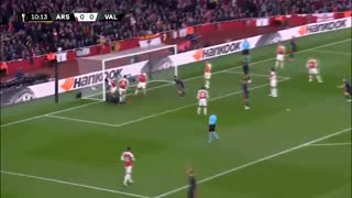Arsenal 3-1 Valencia (Geniş özet ve goller)
