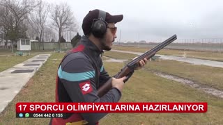 17 sporcu olimpiyatlarına hazırlanıyor