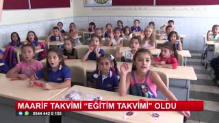 Maarif takvimi “eğitim takvimi“ oldu