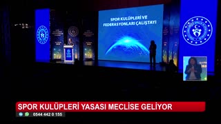 Spor kulüpleri yasası meclise geliyor