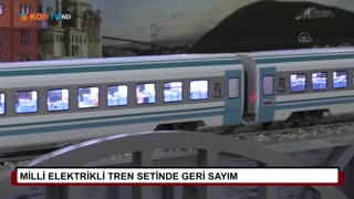 Milli elektrikli tren setinde geri sayım