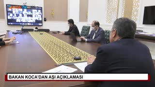 Bakan Koca’dan aşı açıklaması