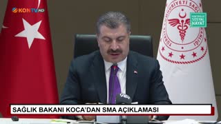 Sağlık Bakanı Koca’dan SMA açıklaması