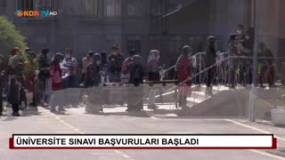 Üniversite sınavı başvuruları başladı