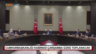 Cumhurbaşkanlığı Kabinesi Çarşamba günü toplanacak