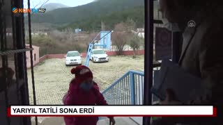 Yarıyıl tatili sona erdi
