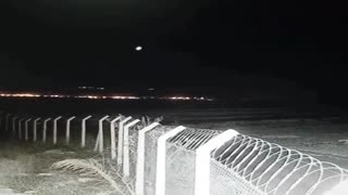 Heyecanlandıran görüntü! Göktaşının düştüğü iddia edildi