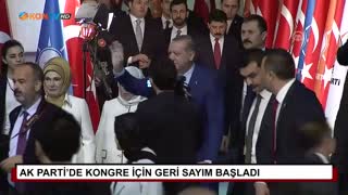 AK Parti’de kongre için geri sayım başladı