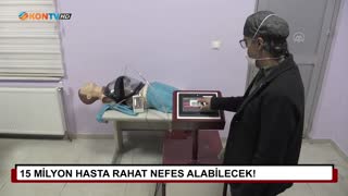 15 milyon hasta rahat nefes alabilecek!