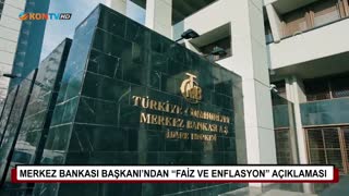 Merkez Bankası Başkanı’ndan “faiz ve enflasyon“ açıklaması