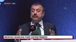 Merkez Bankası faizi değiştirmedi