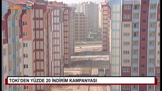 TOKİ’den yüzde 20 indirim kampanyası