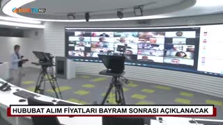 Hububat alım fiyatları bayram sonrası açıklanacak 