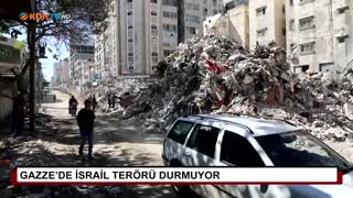 Gazze’de İsrail terörü durmuyor