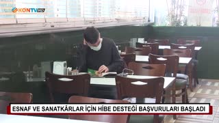 Esnaf ve sanatkarlar için hibe desteği başvuruları başladı