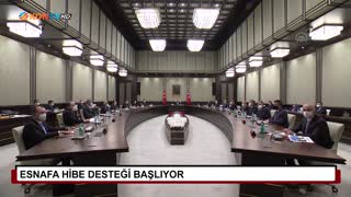 Esnafa hibe desteği başlıyor