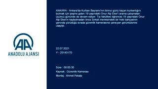 Kaçan kurbanlığın peşinden gitti, kayboldu