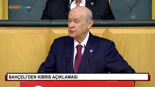 Bahçeli’den Kıbrıs açıklaması 