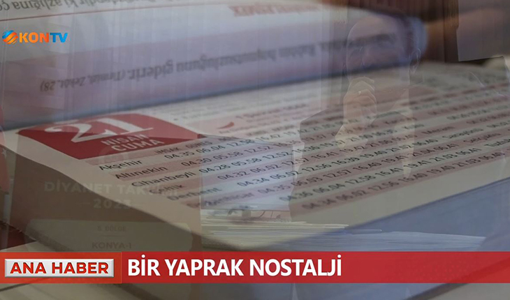 Bir yaprak nostalji