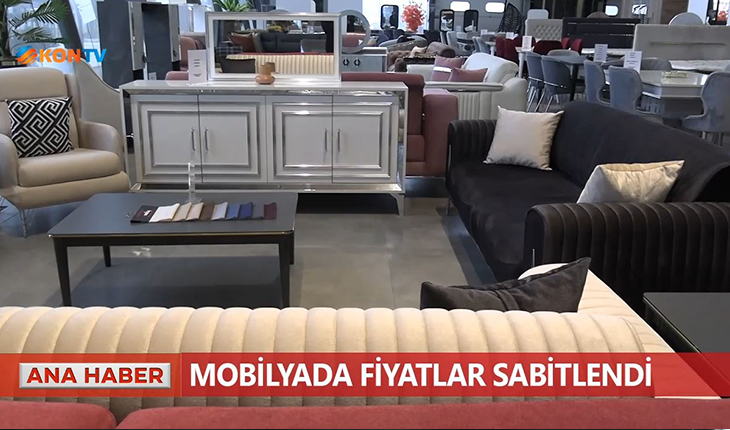 Mobilyada fiyatlar sabitlendi