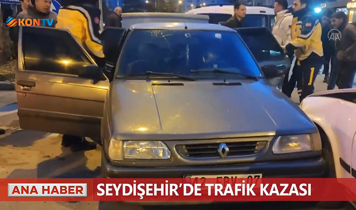 Seydişehir’de trafik kazası