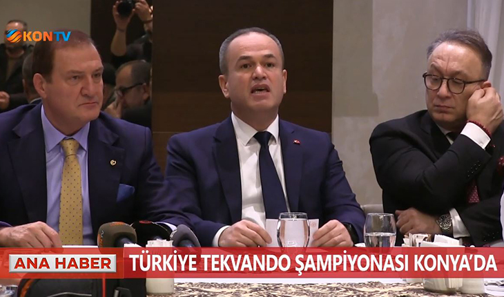 Türkiye Tekvando Şampiyonası Konya’da