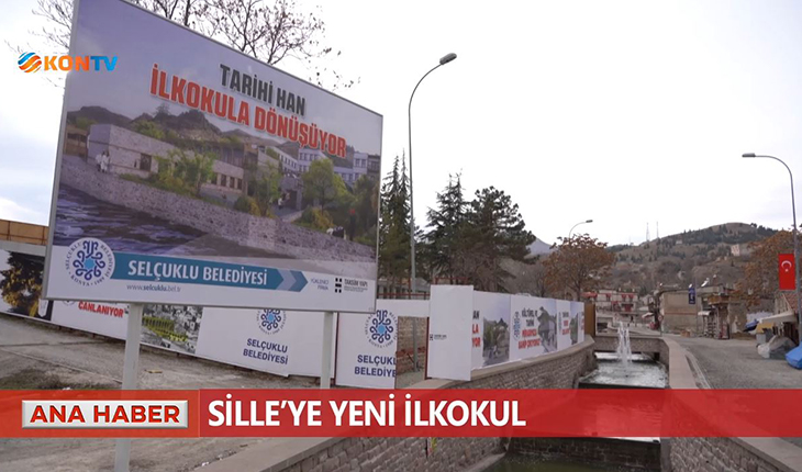 Sille’ye yeni ilkokul