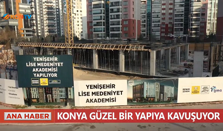 Konya güzel bir yapıya kavuşuyor