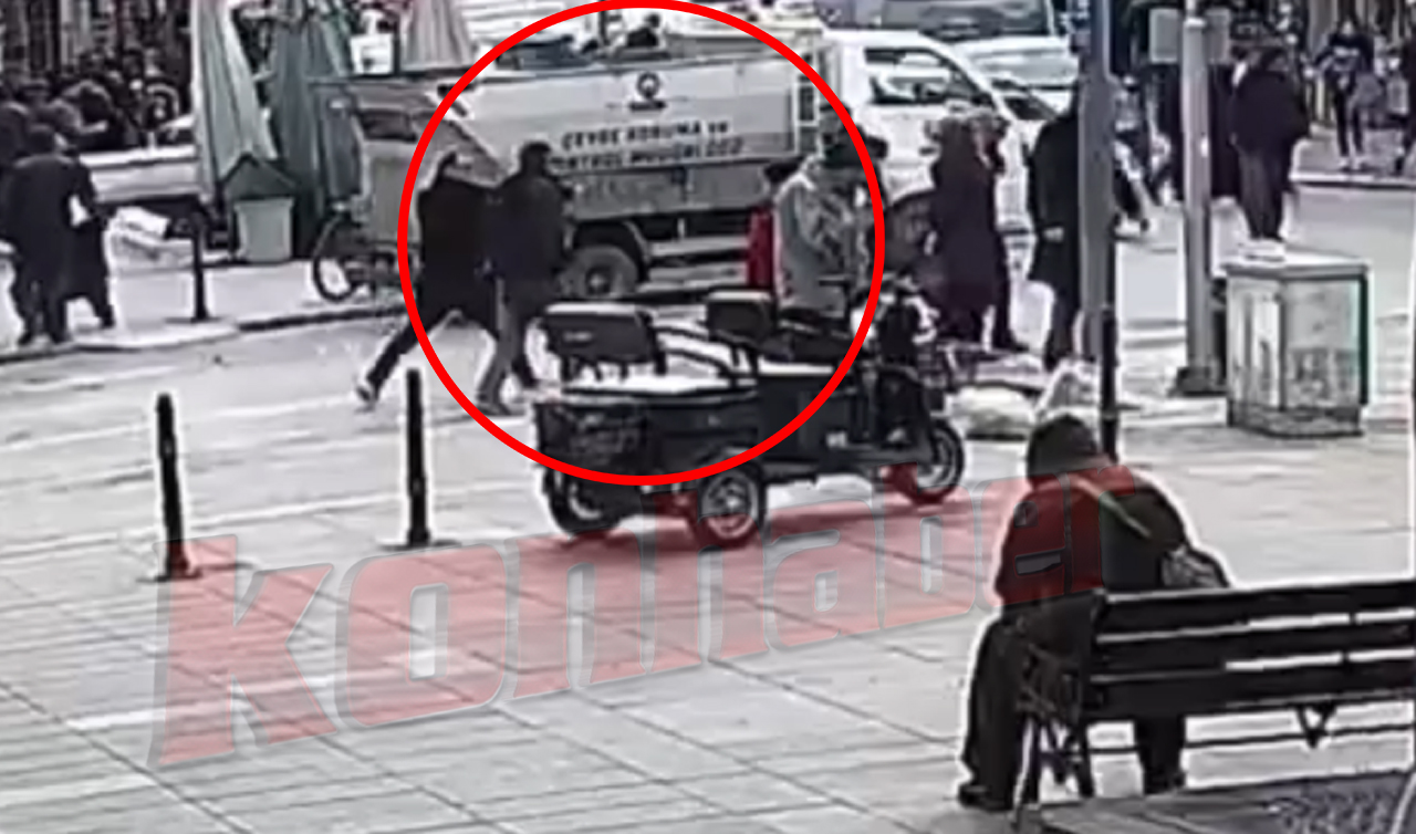 Konya Kadınlar Pazarında silahlı saldırı! Olay anına ait görüntüler ortaya çıktı